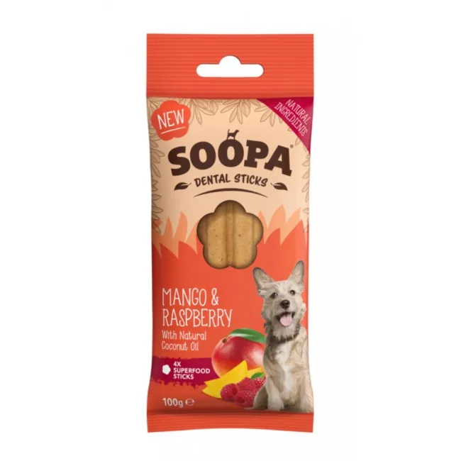 Soopa Dentals MANGO & HIMBEERE