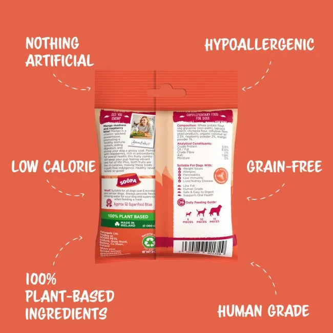 Soopa Bites MANGO & HIMBEERE