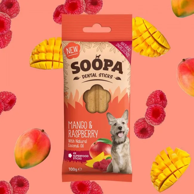 Soopa Dentals MANGO & HIMBEERE