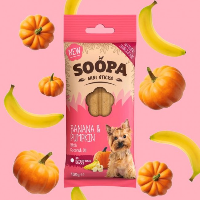 Soopa MINI Dentals BANANE & KÜRBIS